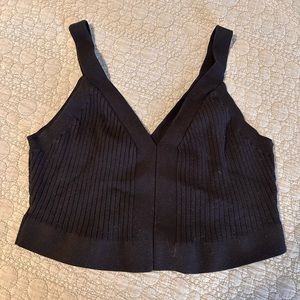 Black Crop Top